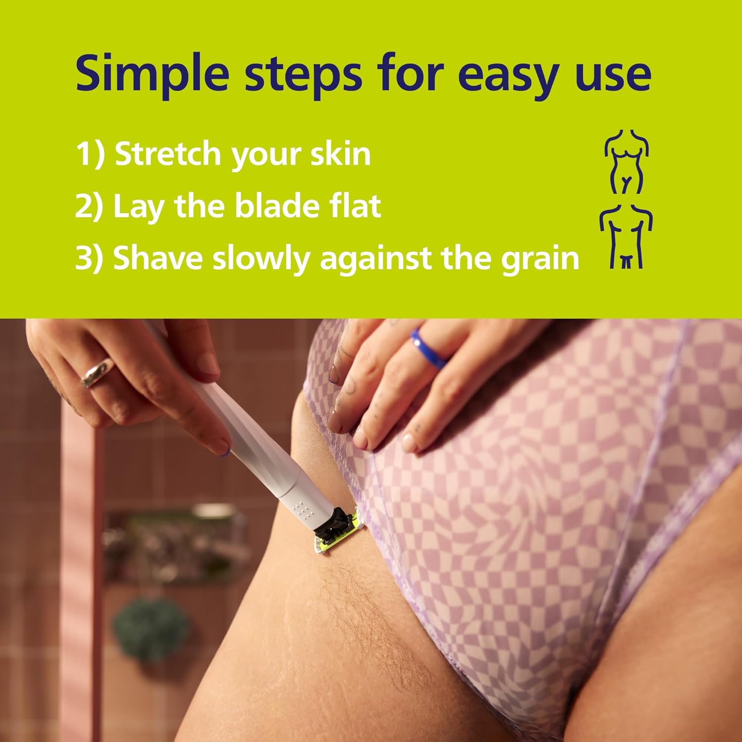 Intimate Electric Razor Women Sensitive Grooming Trimmer encalife