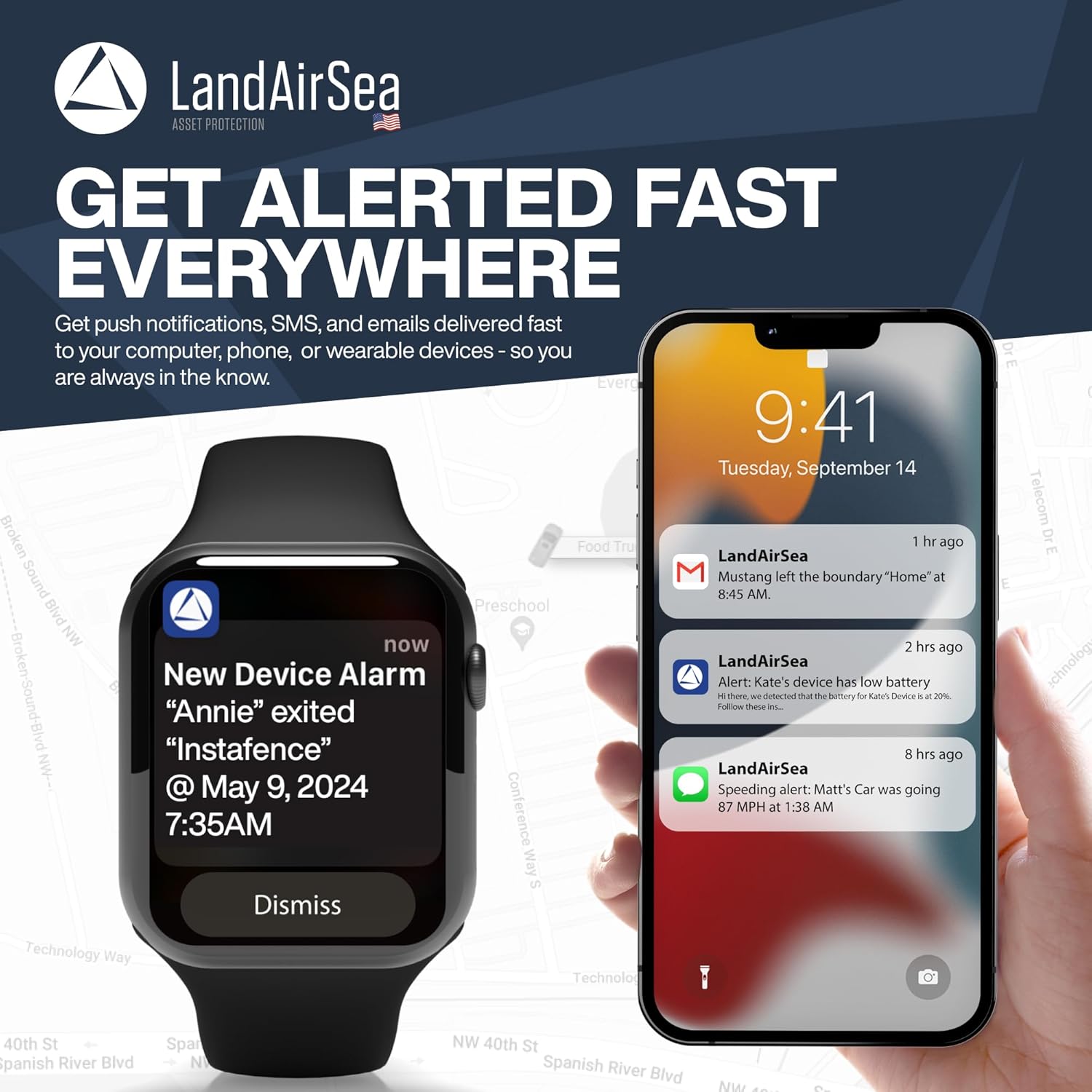 GPS Real-Time Vehicle Tracker Magnetic Anti-Theft Waterproof encalife