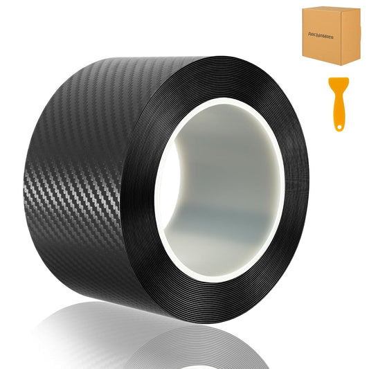 Matte Carbon Fiber Car Door Sill Protector Tape