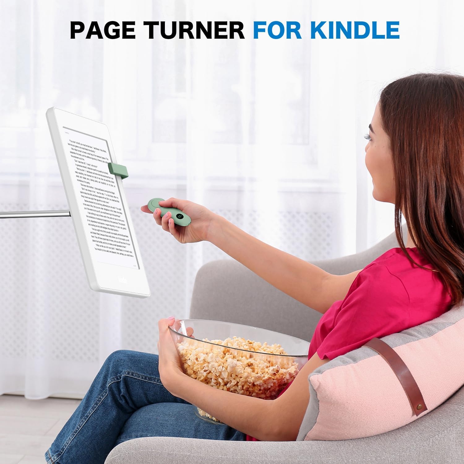 Page Turner Remote for Quiet Night Reading encalife
