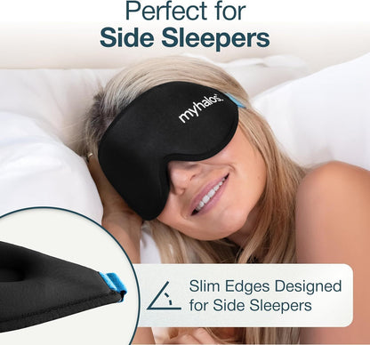 3D Blackout Sleep Mask for Side Sleepers encalife