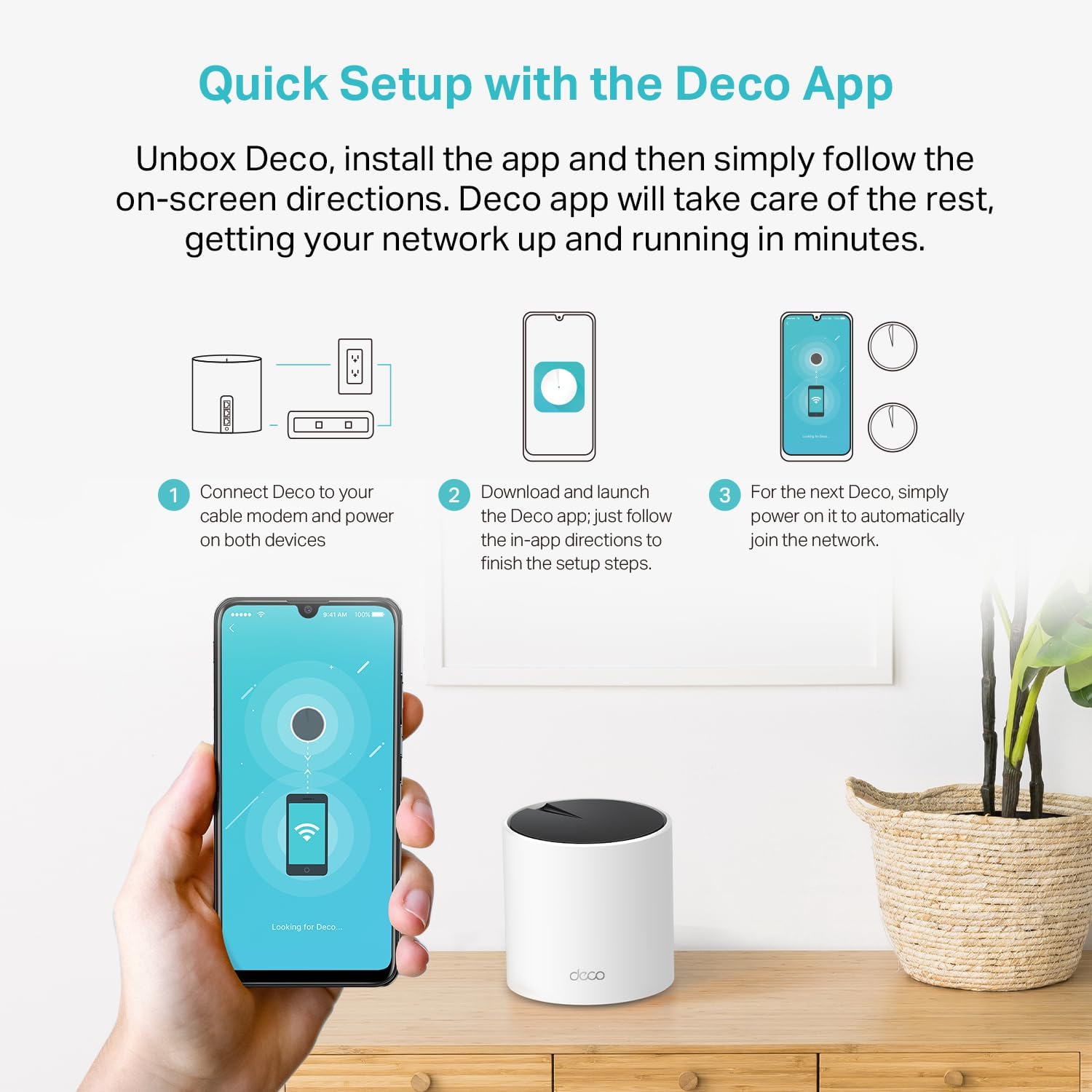 TP-Link Deco X55 I AX3000 Mesh WiFi encalife