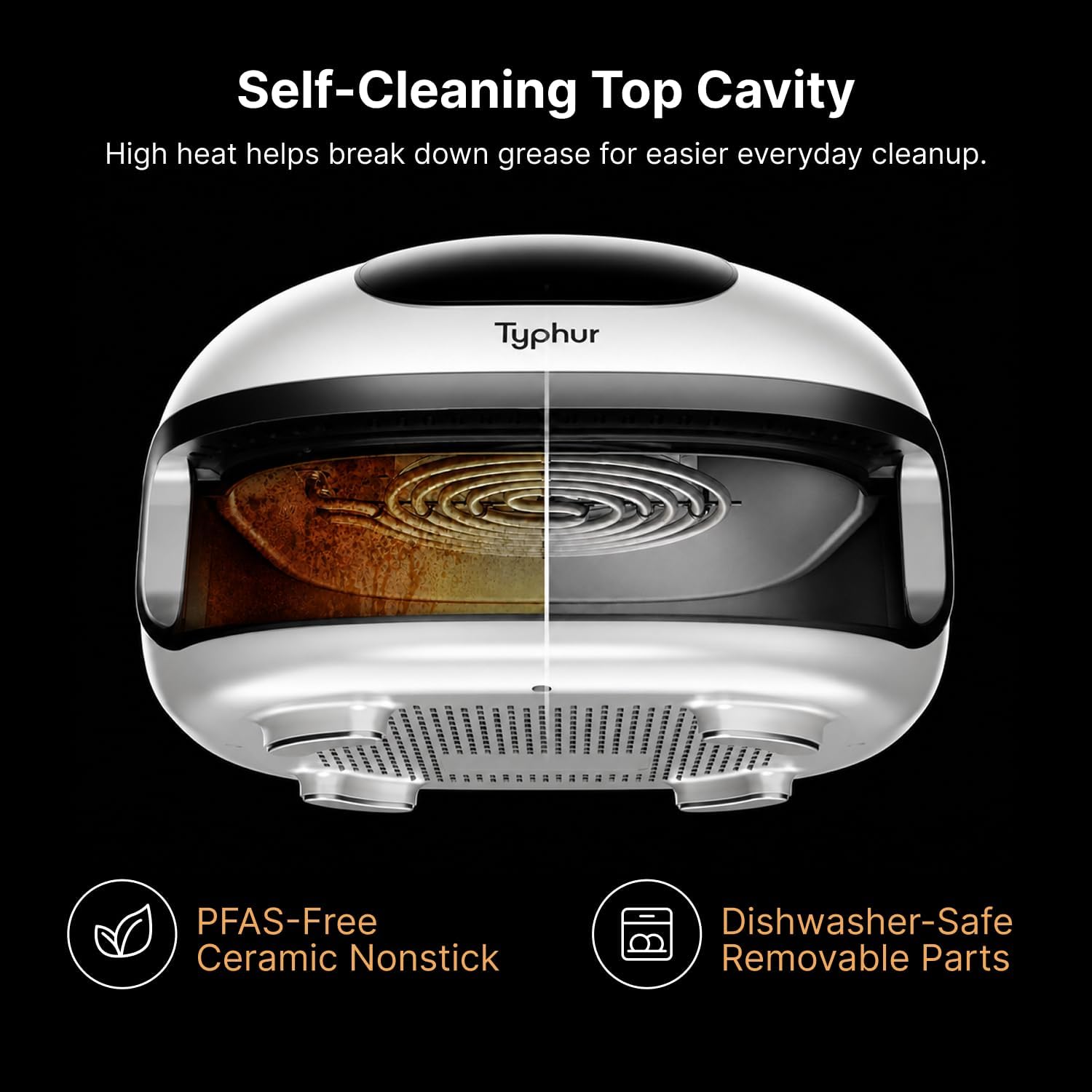 15-in-1 Large Smart Dual-Heating Air Fryer encalife