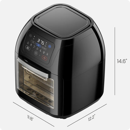 10L Digital Air Fryer Oven I Rotisserie &amp; Dehydrator encalife