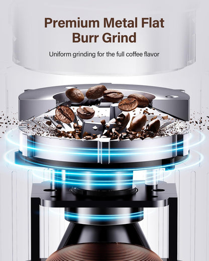 Electric Burr Coffee Grinder – 32 Settings encalife