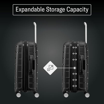 Carry-On Luggage I Hardside Spinner Suitcase encalife