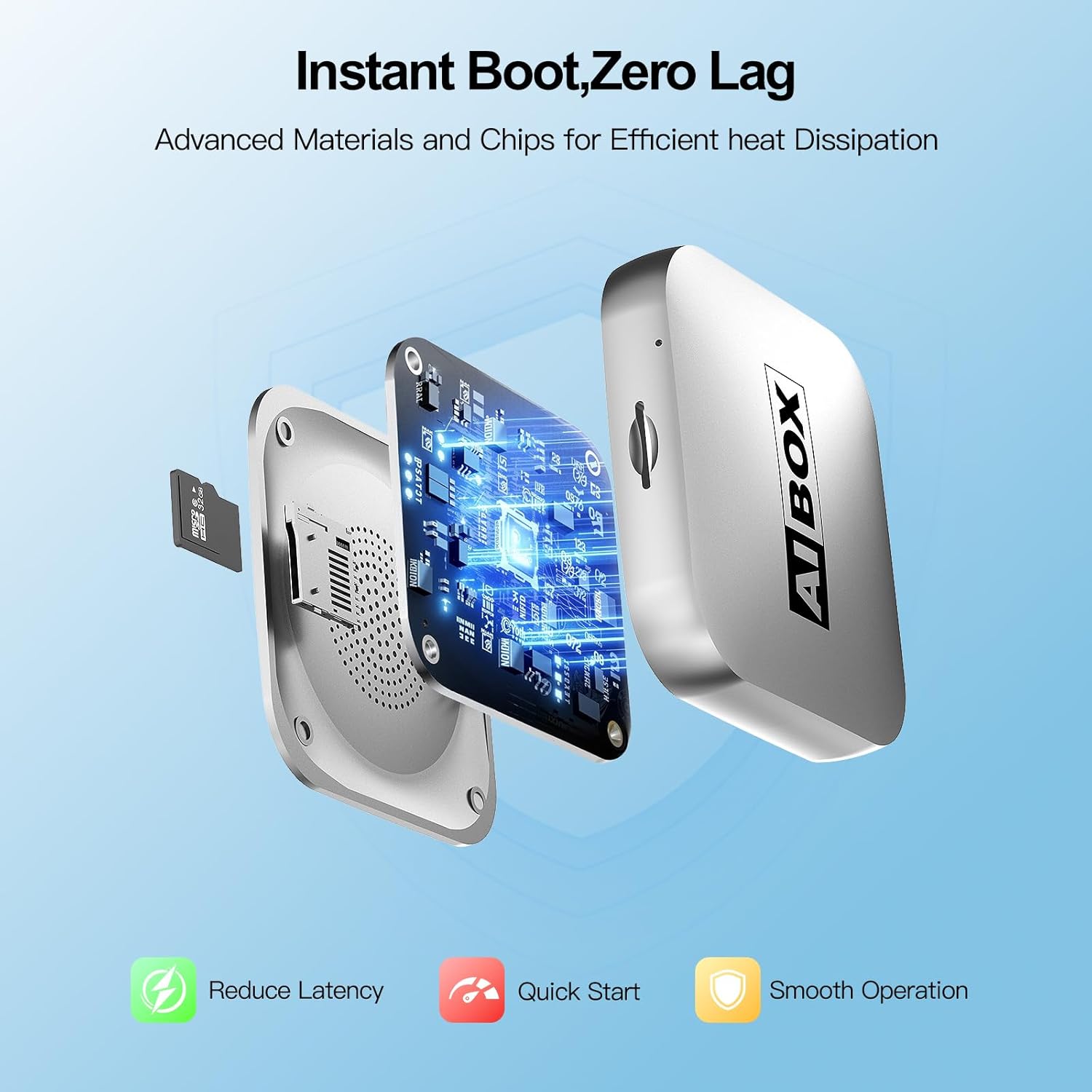 Encalife Wireless CarPlay AI Box Adapter encalife