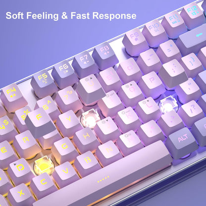 Gaming Keyboard Mouse Combo RGB Wired Set encalife