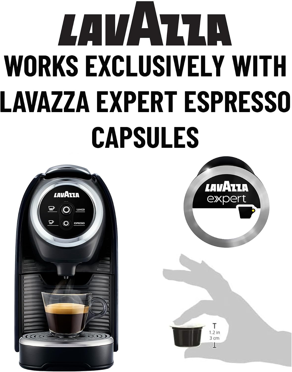 Compact Automatic Espresso Machine with Touch Controls encalife