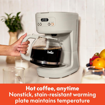 12 Cup Programmable Coffee Maker I  Auto Brew Digital Coffee Machine encalife