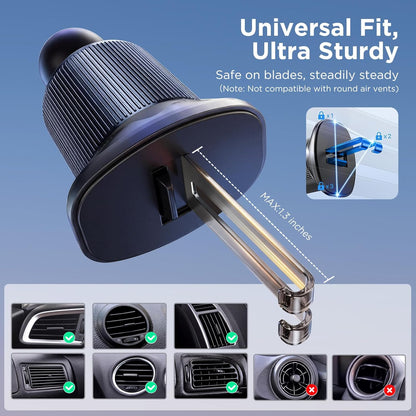 Magnetic MagSafe Car Phone Mount Vent-Safe encalife