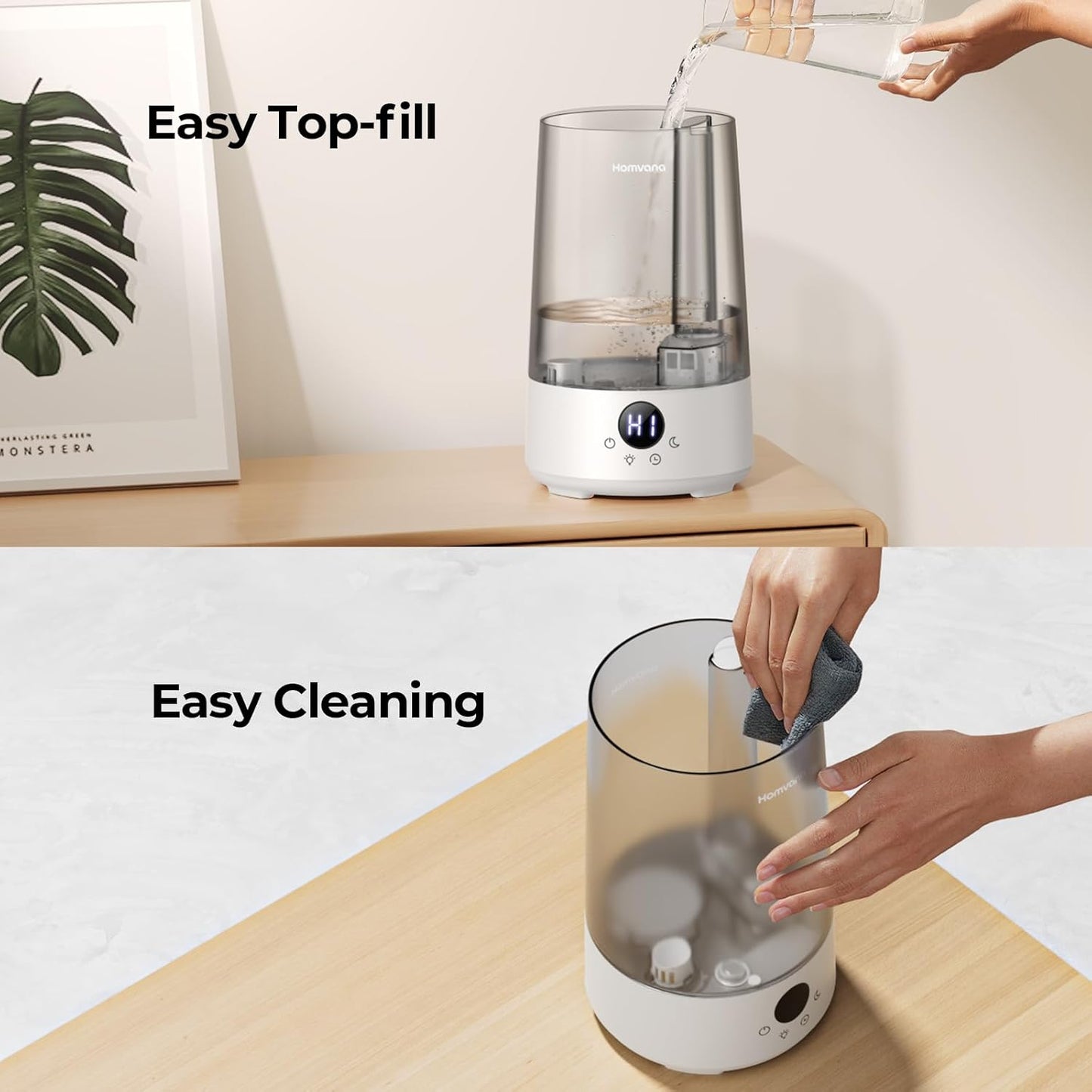 Cool Mist Humidifier | 3.6L | 3-In-1 Design encalife