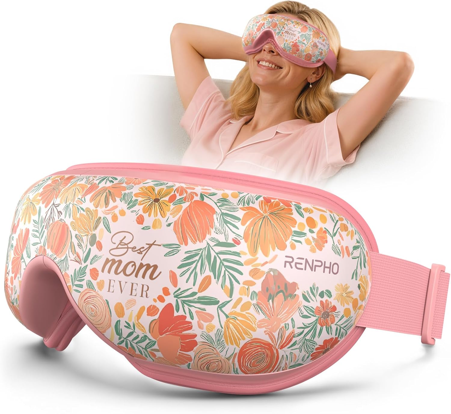 Heated Eye Massager Mask For Ultimate Relaxation Comfort encalife