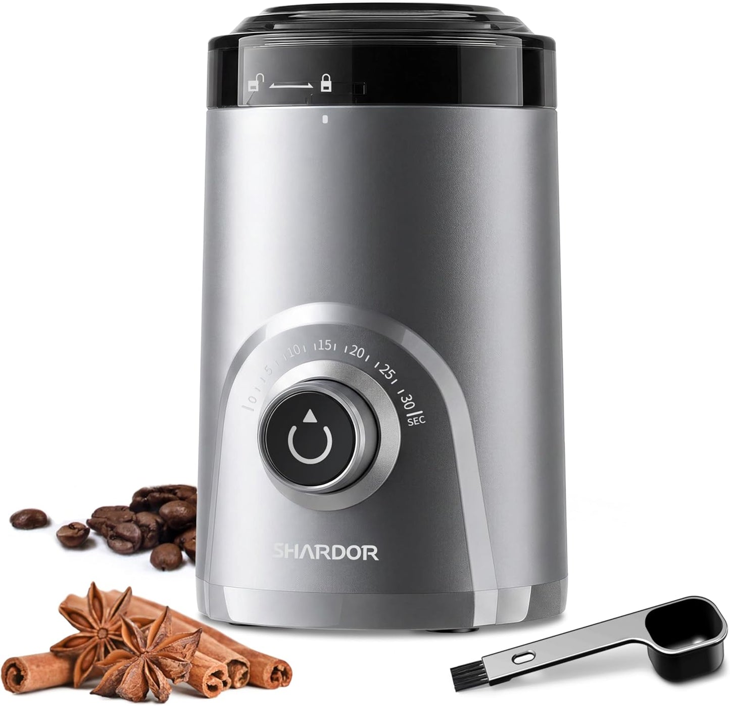 Quiet Electric Coffee Grinder – 70g encalife