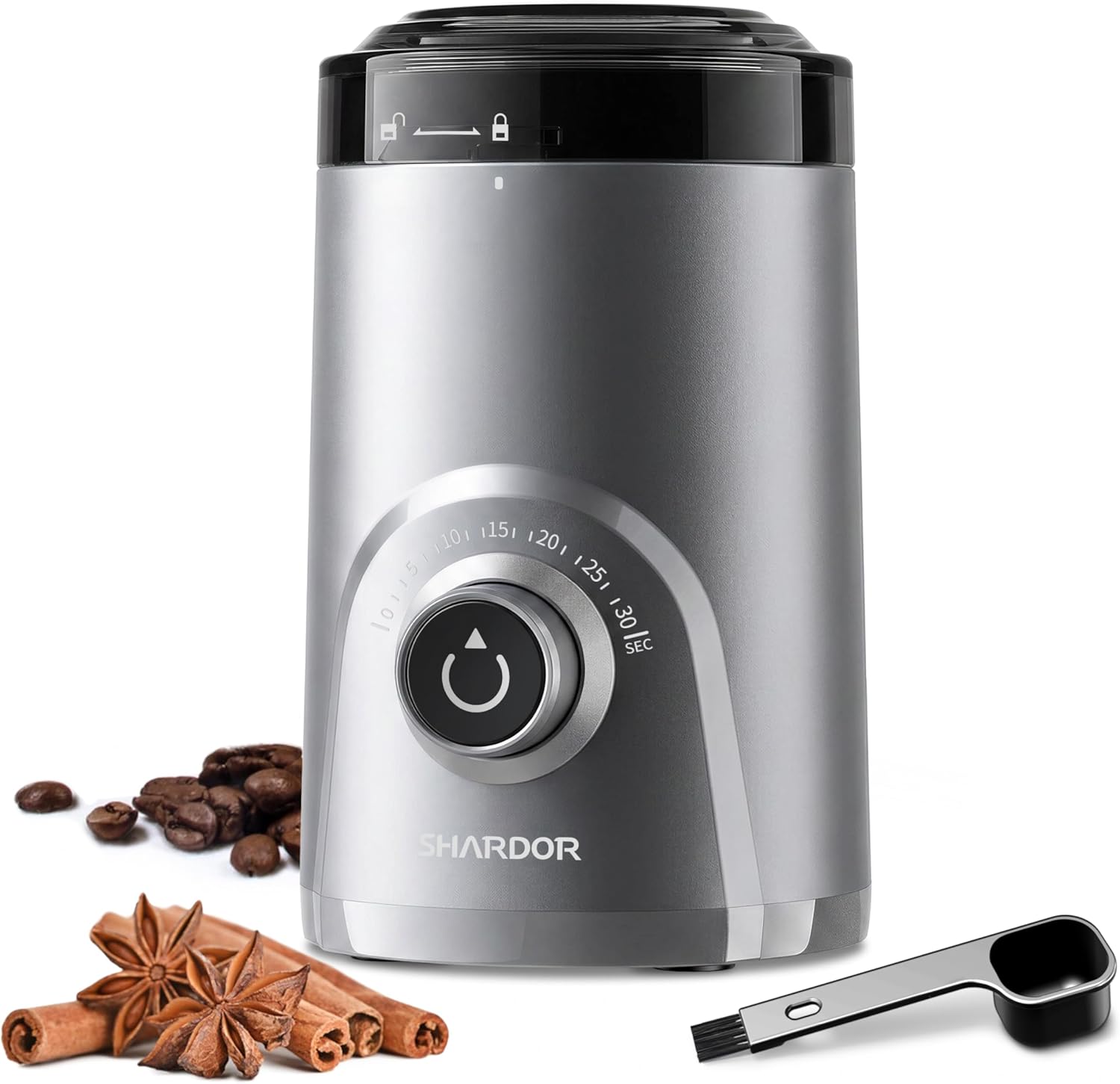 Quiet Electric Coffee Grinder – 70g encalife