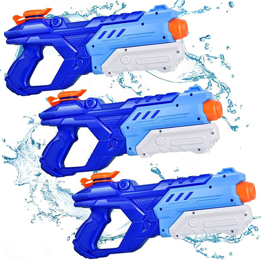 Quanquer 3 Pack Water Guns I 600cc Super Blasters