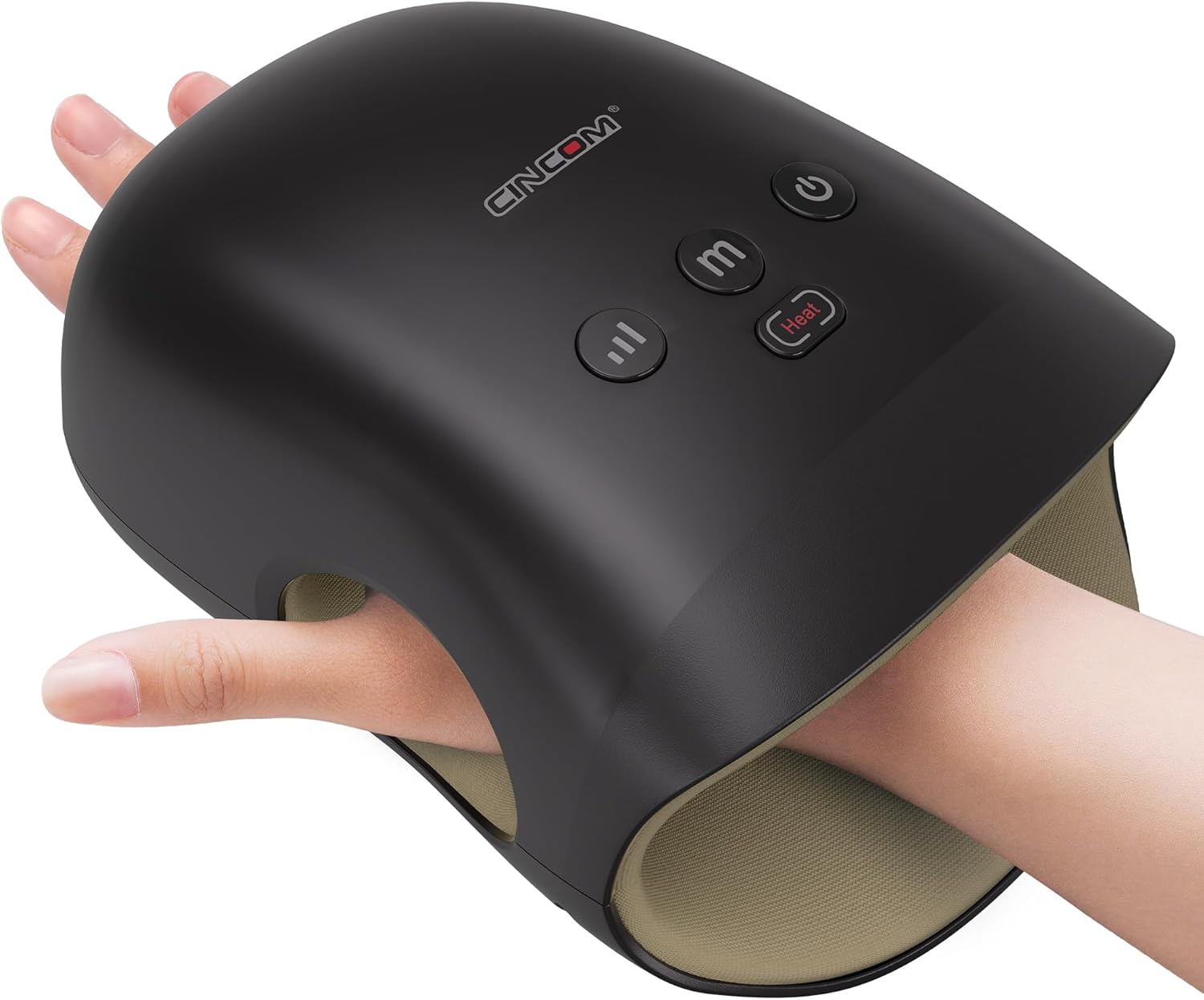 Cordless Heated Hand Massager for Daily Relaxation Comfort encalife