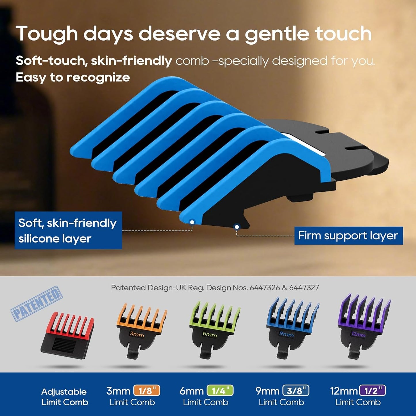 Magnetic Beard Trimmer with Waterproof Grooming Kit encalife