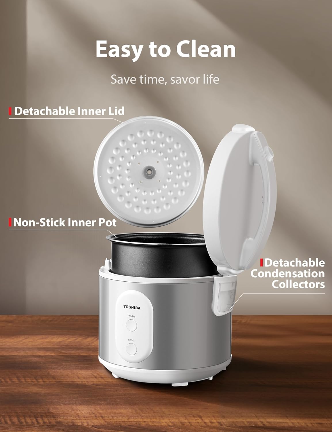 RICE COOKER I TOSHIBA 5.5-Cup encalife