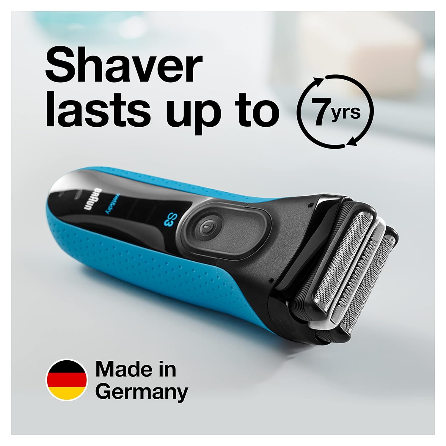 Braun Series 3 Electric Razor Men Wet Dry Shaver encalife