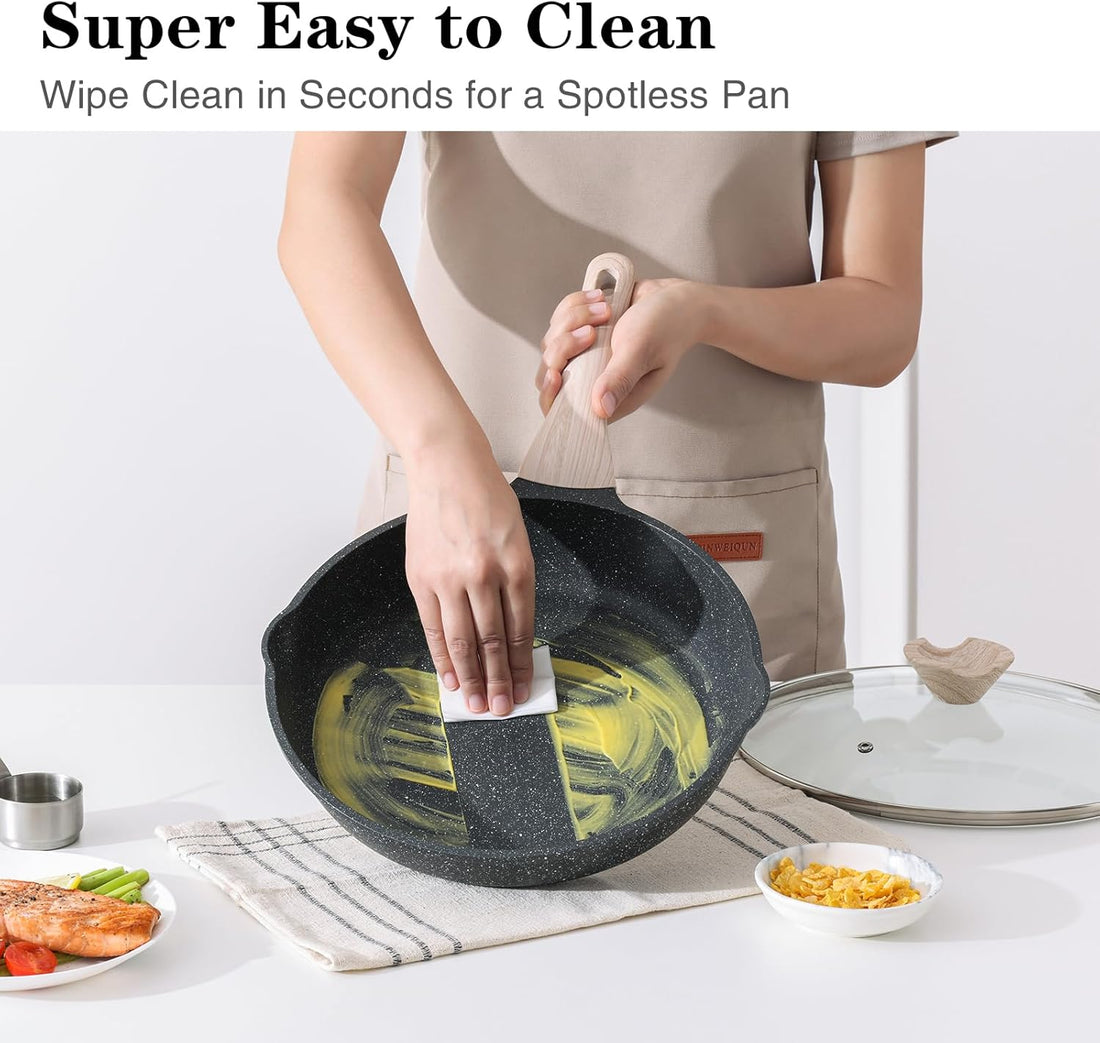 Non-Stick 8-Inch Egg Omelet Pan encalife