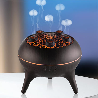 Jellyfish Humidifier Diffuser With Mist Light Remote encalife