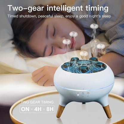 Jellyfish Humidifier Diffuser With Mist Light Remote encalife