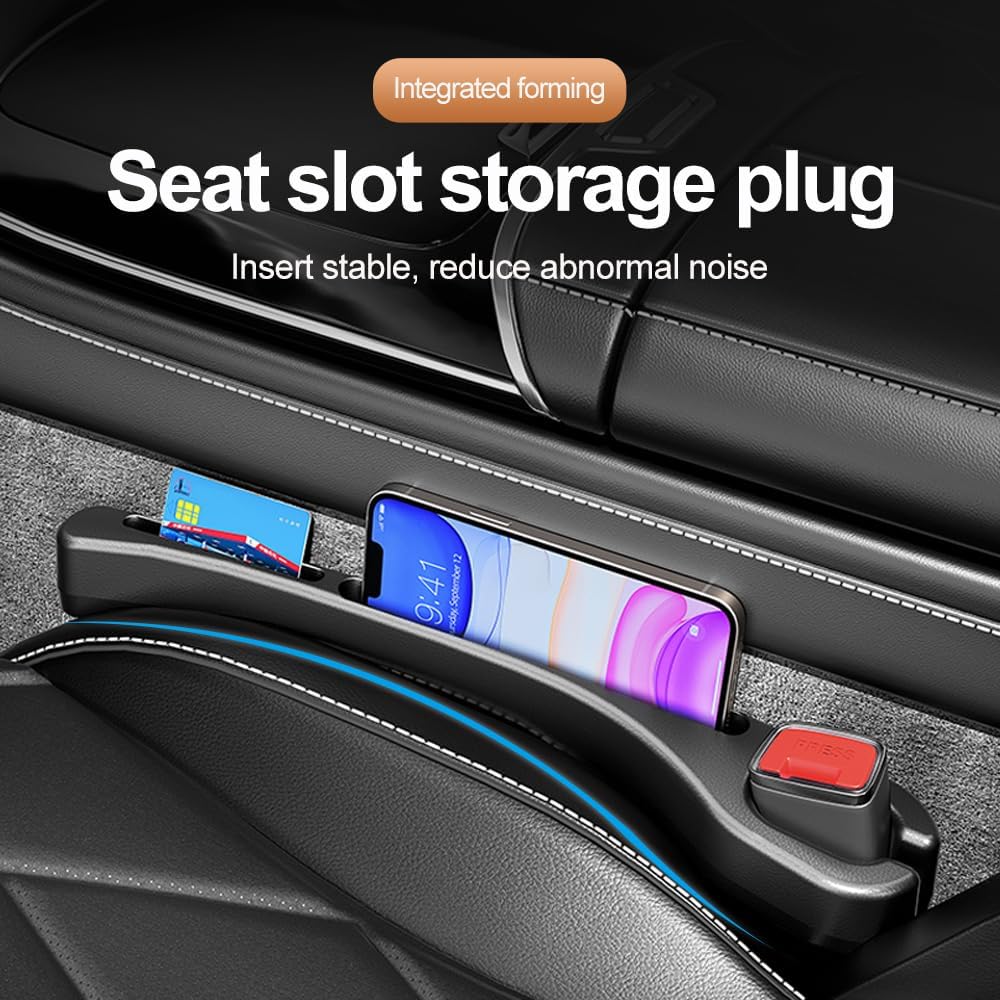 Car Seat Gap Filler Organizer Phone Holder encalife