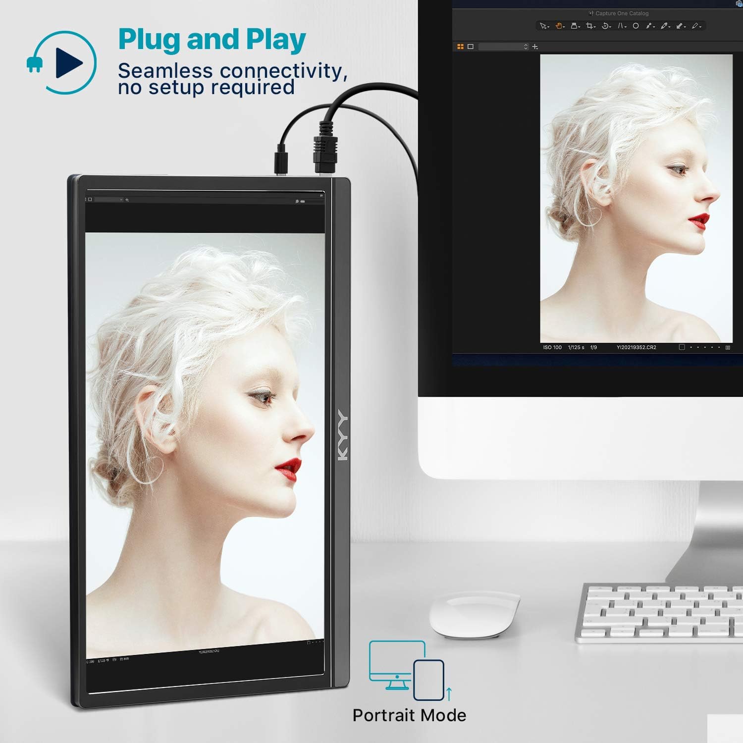 15.6-Inch Laptop Screen Extender Portable Monitor encalife