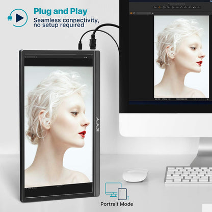 15.6-Inch Laptop Screen Extender Portable Monitor encalife