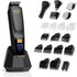 All-in-one beard trimmer hair clipper grooming kit