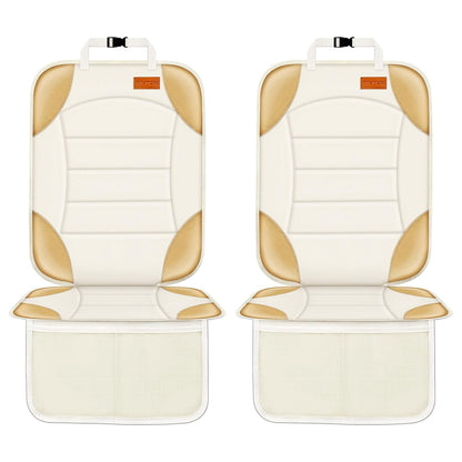 Waterproof Child Car Seat Protector with Mesh Pockets encalife