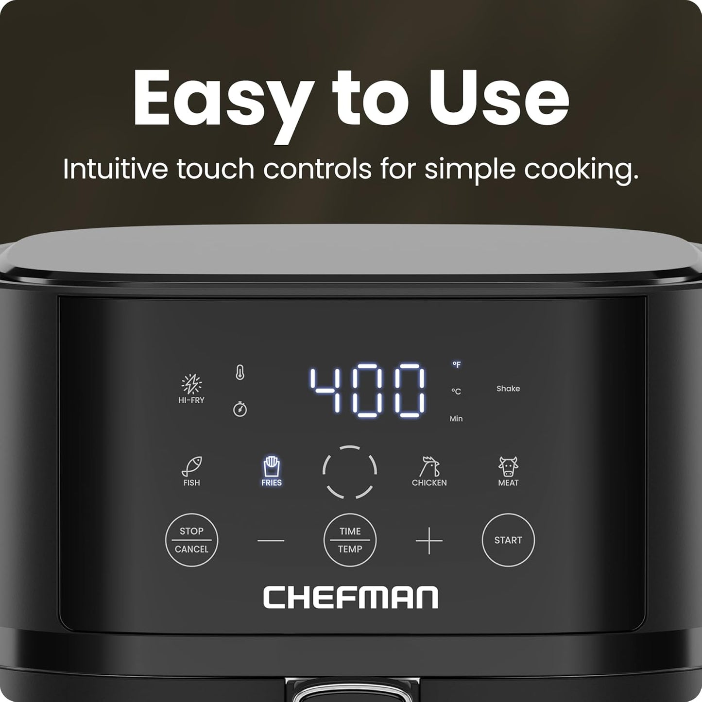 Digital Air Fryer I 4 Qt Hi-Fry Technology encalife
