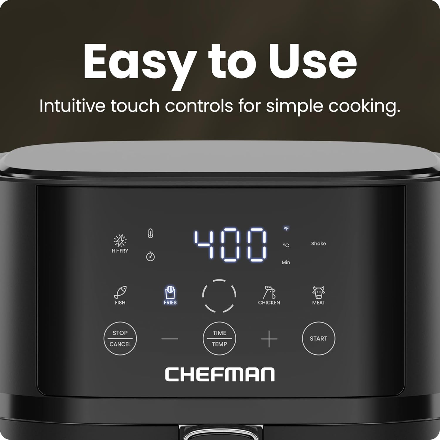 Digital Air Fryer I 4 Qt Hi-Fry Technology encalife