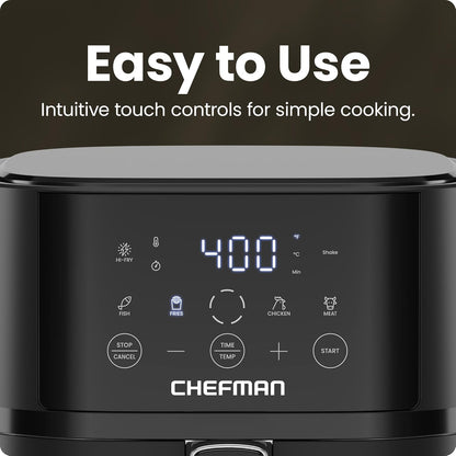 Digital Air Fryer I 4 Qt Hi-Fry Technology encalife