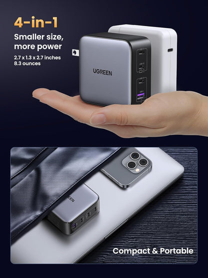 100W GaN USB-C Fast Multiport Laptop Charger encalife