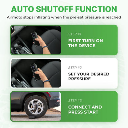 Cordless Tire Inflator For Fast Roadside Emergencies encalife