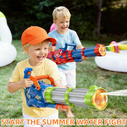 Gatling Electric Water Gun I 1500cc Automatic Water Blaster encalife