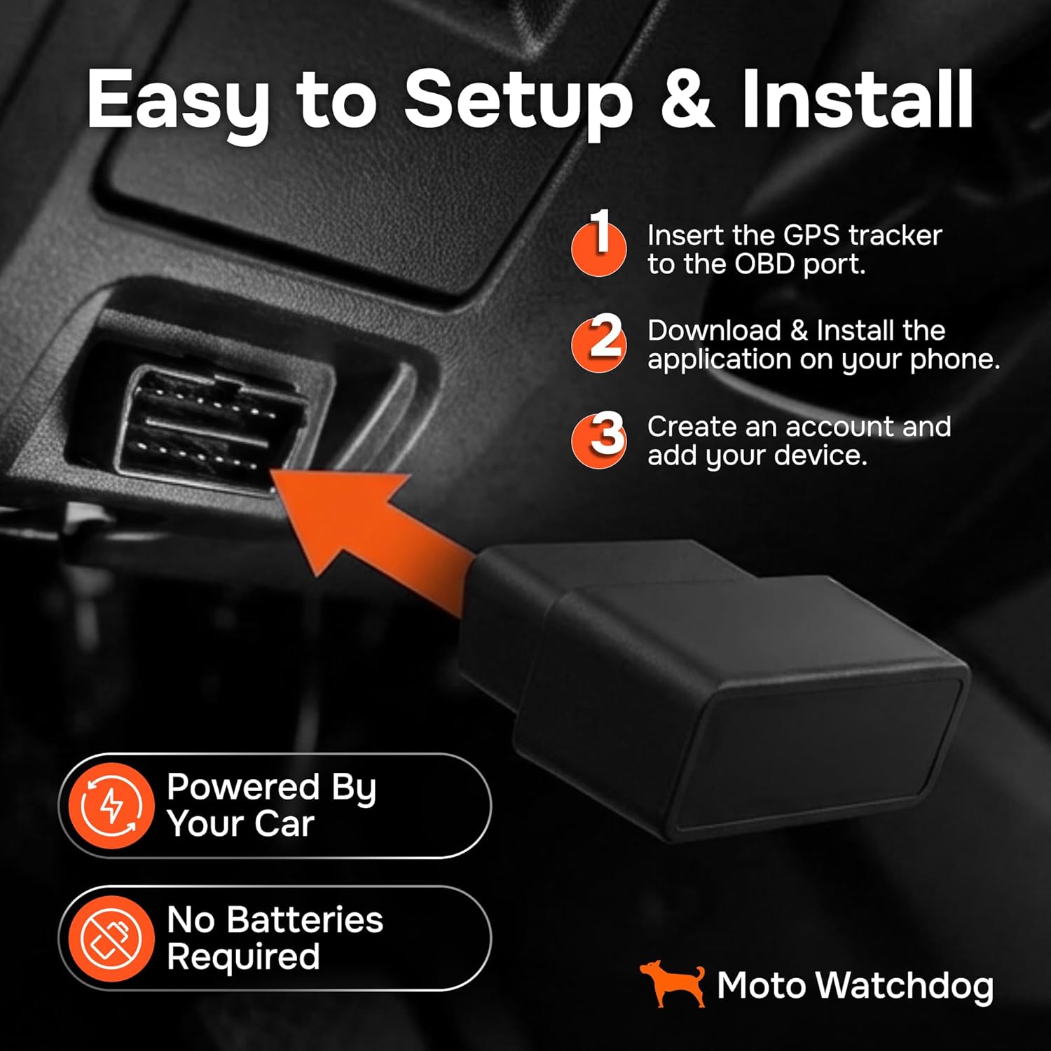 GPS Tracker Real-Time OBD Anti-Theft encalife