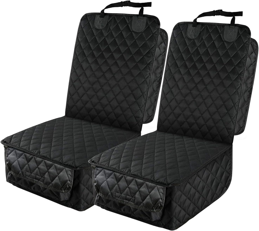 Installed PETICON covers in car with dog