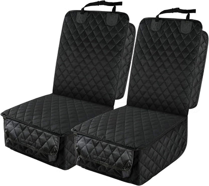 Installed PETICON covers in car with dog