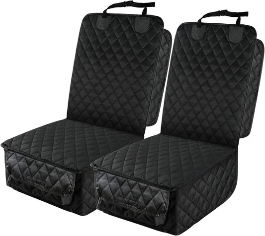 Installed PETICON covers in car with dog