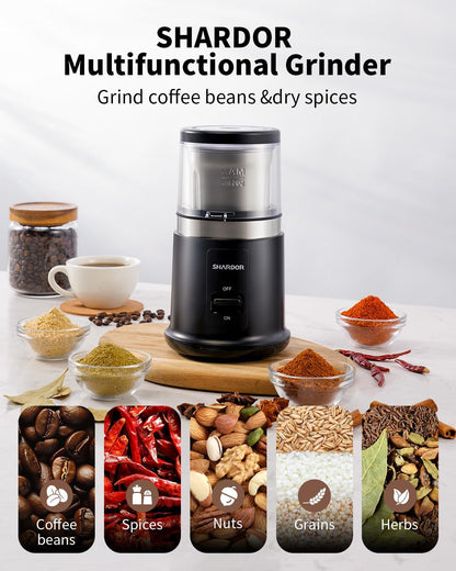 Silent Coffee Grinder Electric encalife