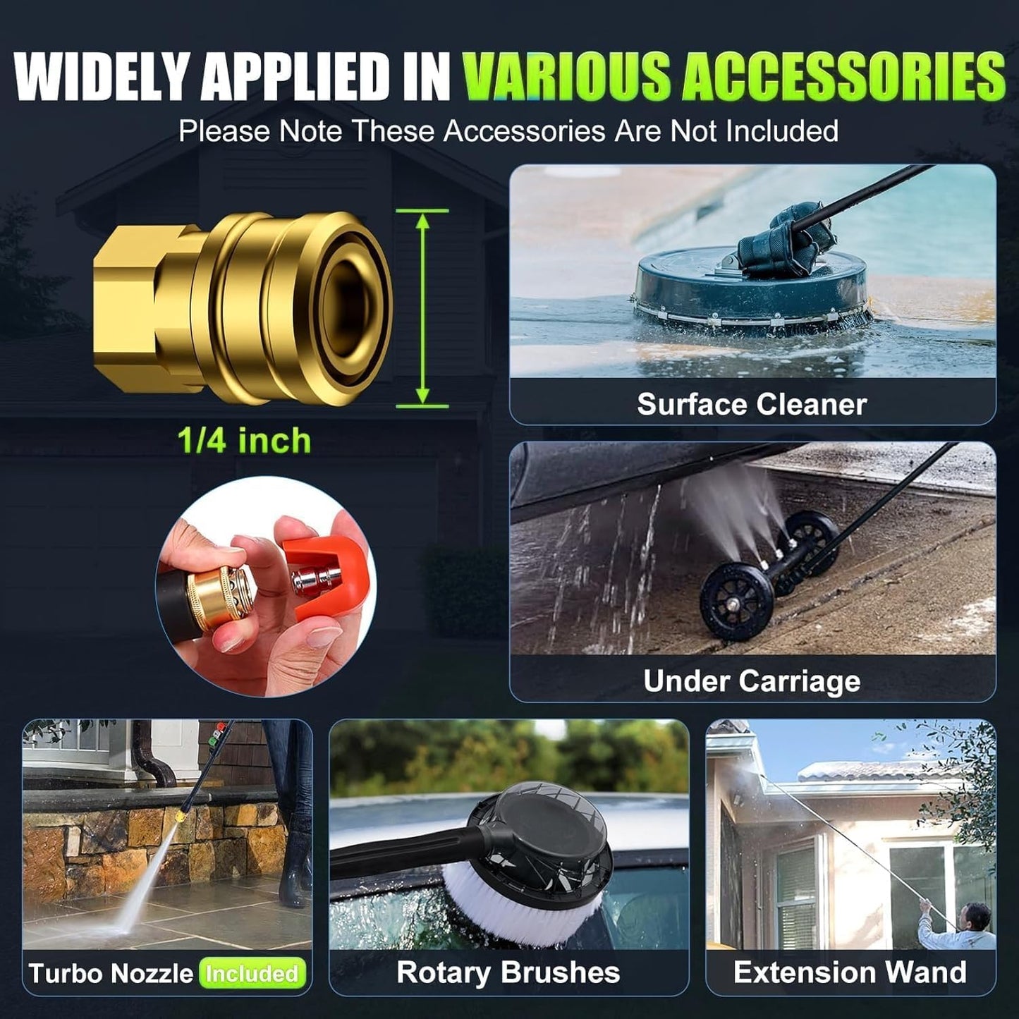 Pressure Washer | 5000 PSI Heavy Duty Cleaner encalife