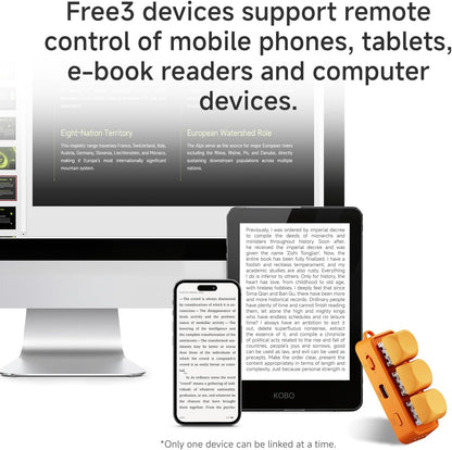 Bluetooth E-Reader Remote for Phones and Tablets encalife