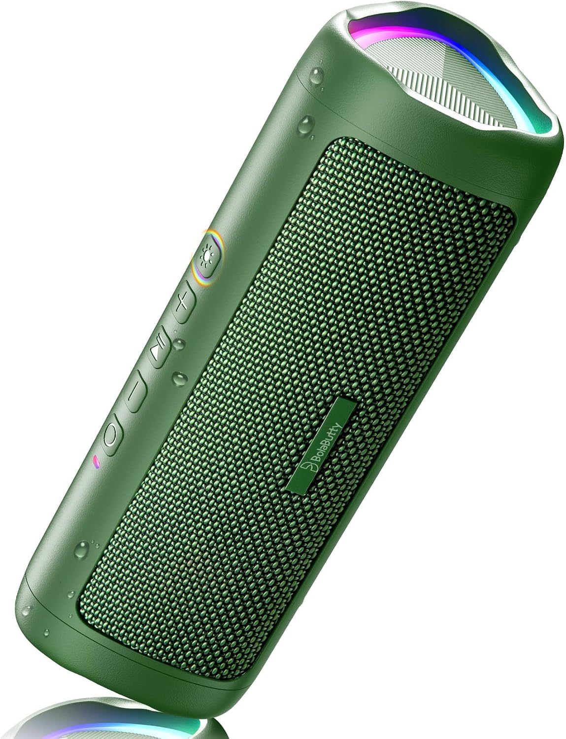 Powerful 20W Waterproof Bluetooth Speaker With Lights encalife