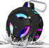 Floating waterproof Bluetooth speaker with LED lights for shower pool beach hiking and outdoor use