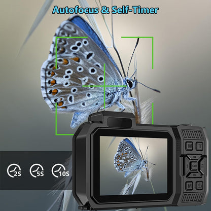8K 70MP Waterproof Digital Camera With WiFi encalife