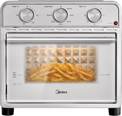 12.7-Quart 6-in-1 Stainless Steel Air Fryer Oven encalife