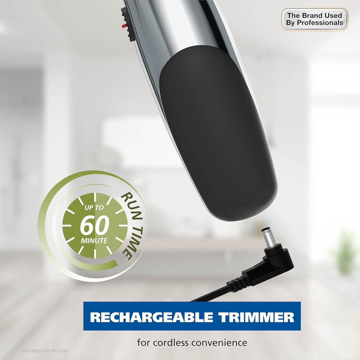 Beard trimmer for light facial detailing